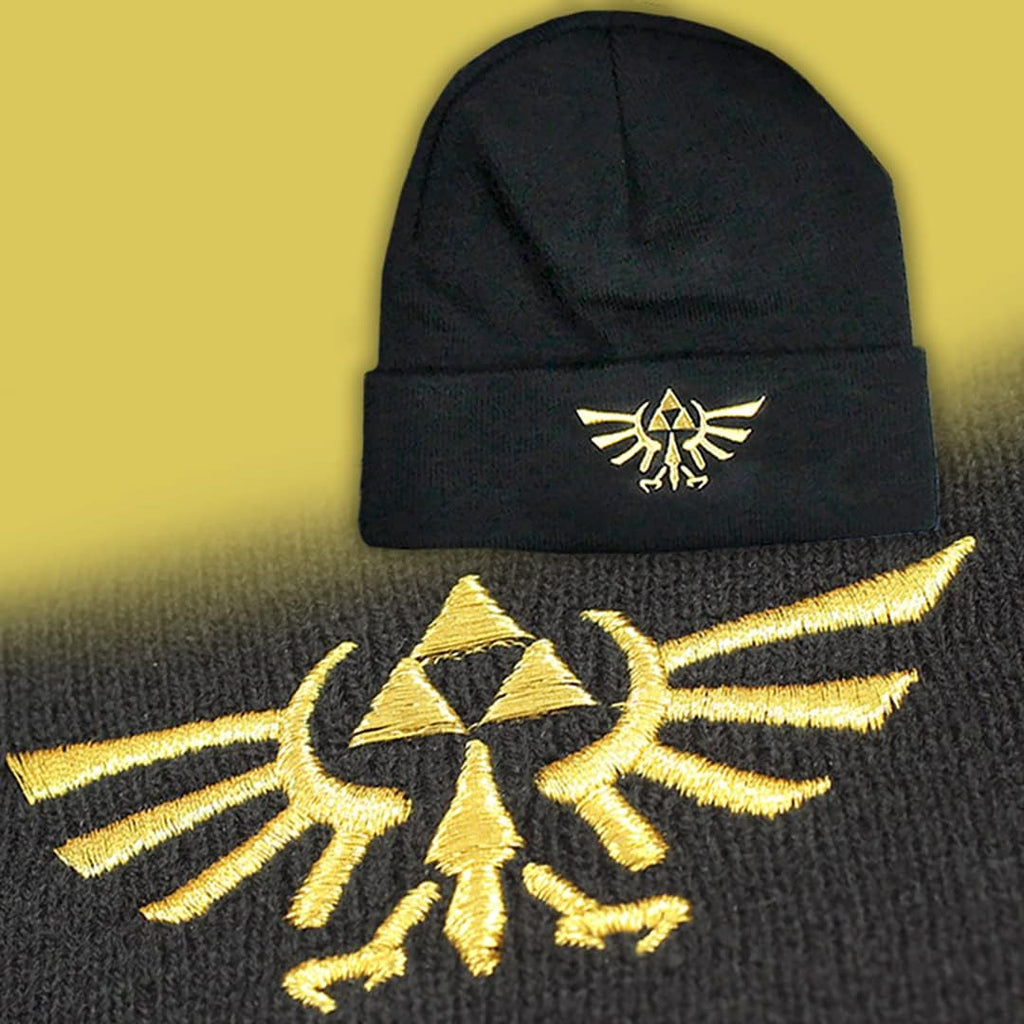BioWorld The Legend of Zelda Triforce Beanie - Flex Gamingproduct_type