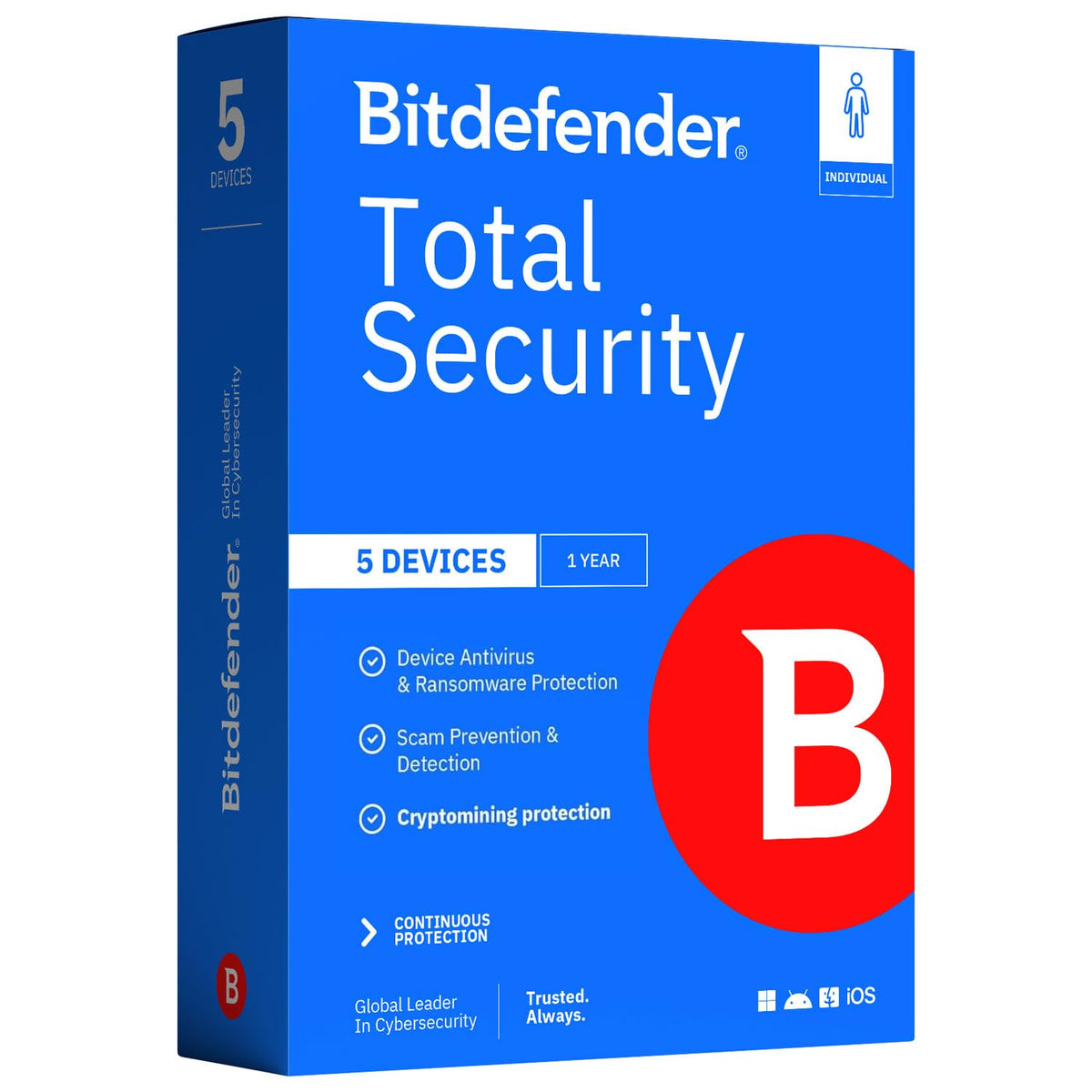 Bitdefender Total Security – 7 Plans - Flex Gamingproduct_type