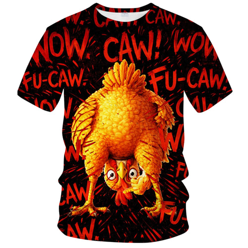 Blissboy Funny Chicken Graphic Tee – 3 Colors & 7 Sizes - Flex Gamingproduct_type