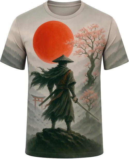 Blissboy Japanese Samurai Graphic Tee – 7 Sizes, 13 Colors - Flex Gamingproduct_type