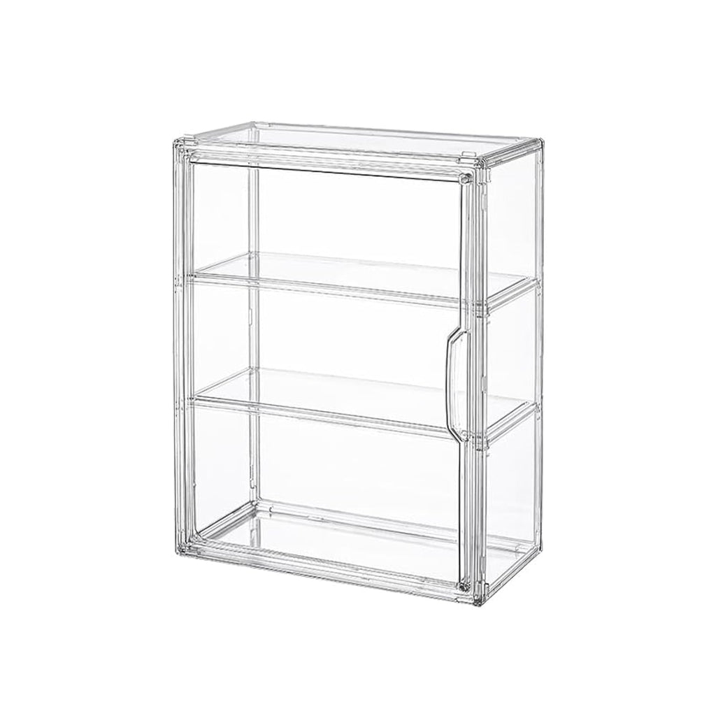 BOHOIDEE 3-Tier Clear Acrylic Display Case with Magnetic Door – Multiple Sizes - Flex Gamingproduct_type