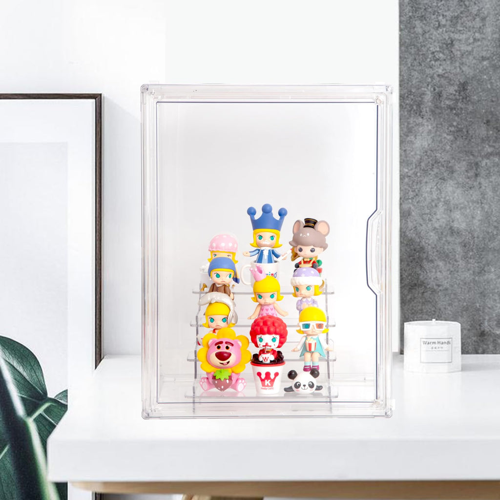 BOHOIDEE 3-Tier Clear Acrylic Display Case with Magnetic Door – Multiple Sizes - Flex Gamingproduct_type