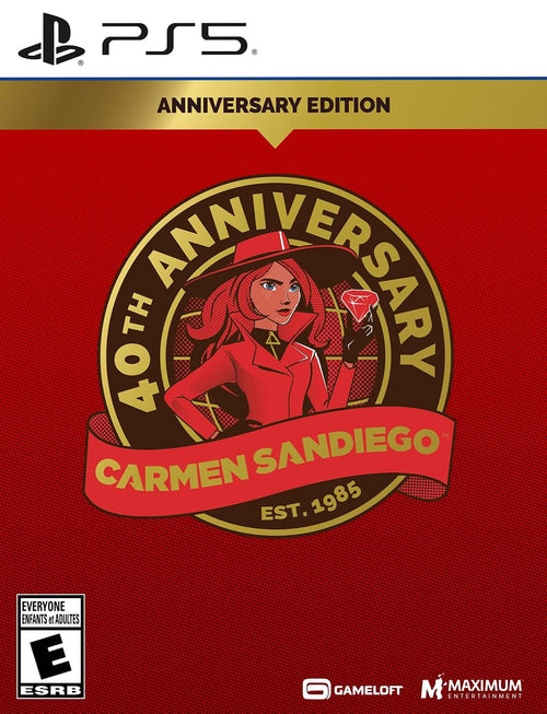 Carmen Sandiego 40th Anniversary Edition – PS5 & Switch - Flex Gamingproduct_type