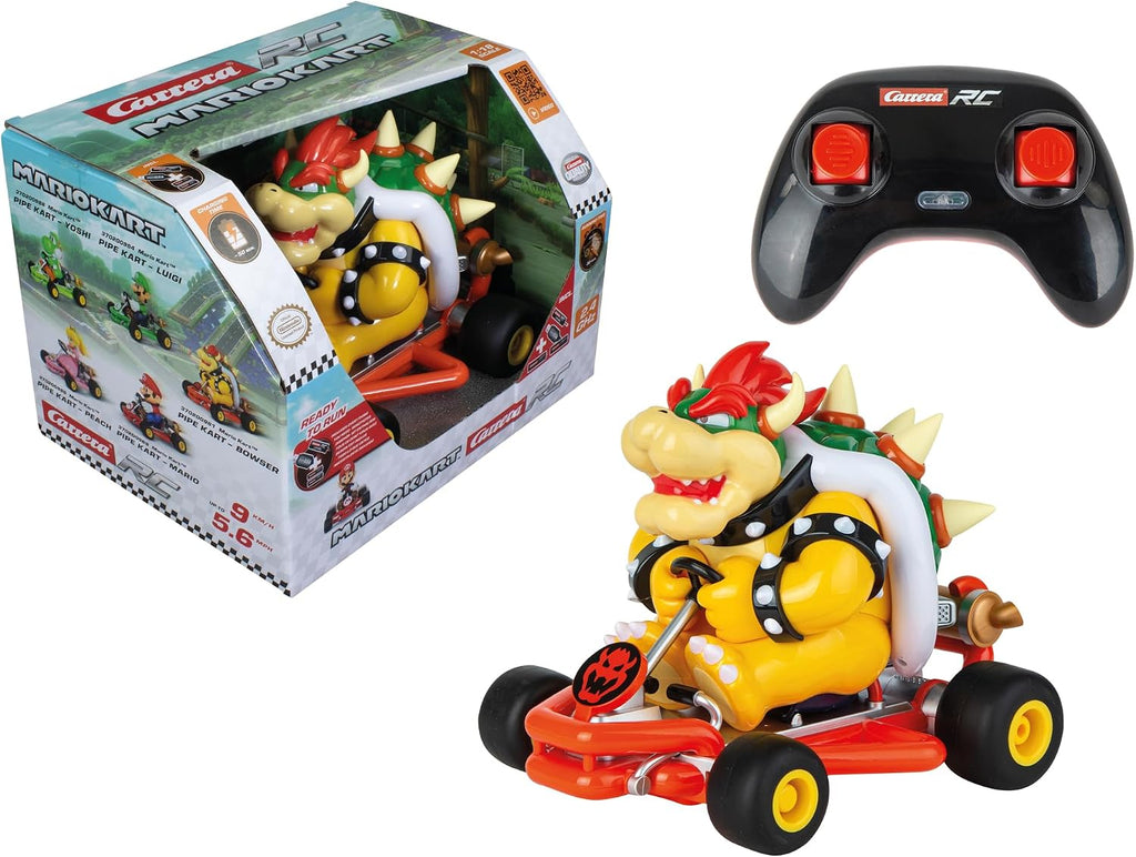 Carrera Mario Kart Bowser Pipe Kart RC Car – 2.4GHz - Flex Gamingproduct_type
