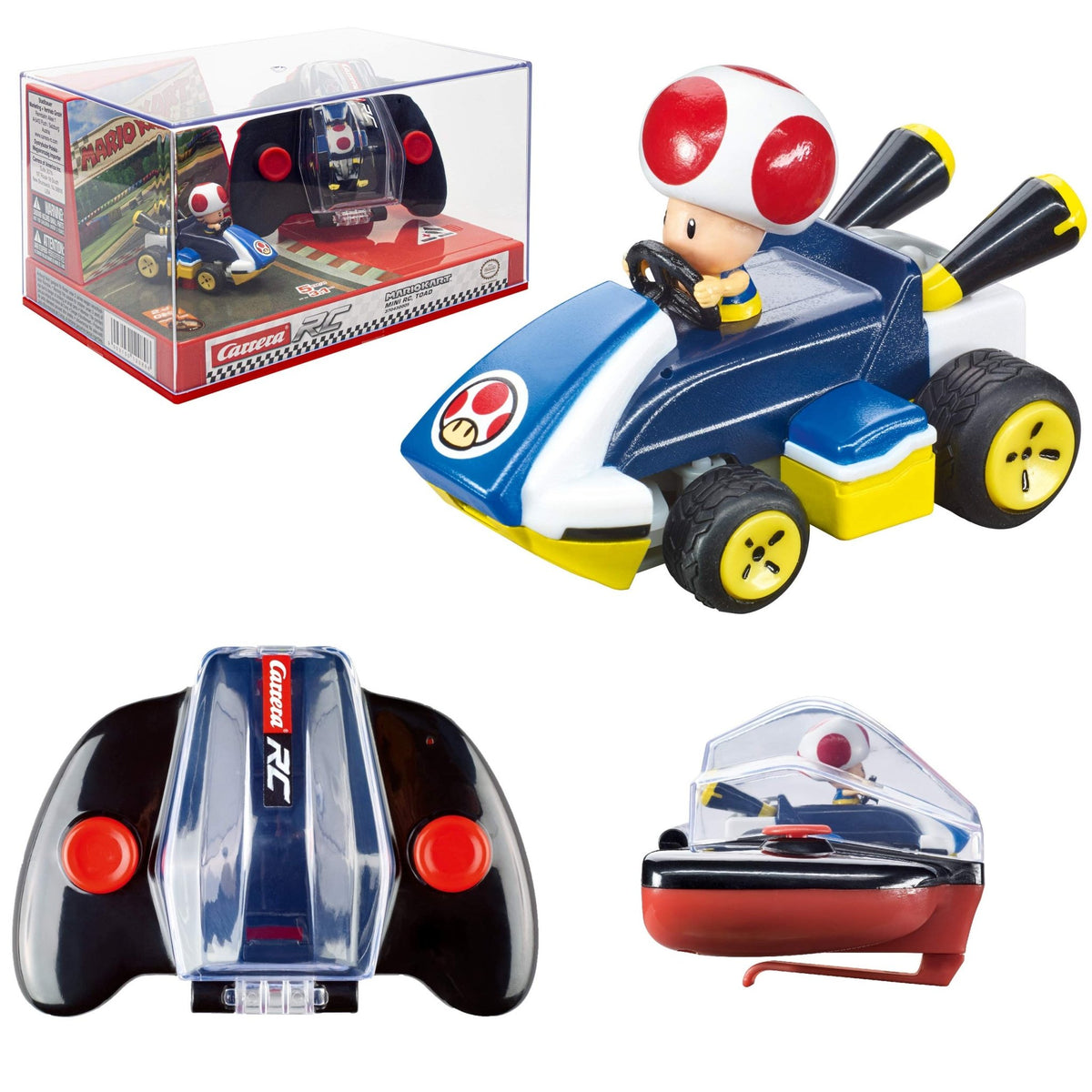 Carrera RC Mario Kart Mini Collectible RC Car – 2.4GHz – 6 Styles - Flex Gamingproduct_type