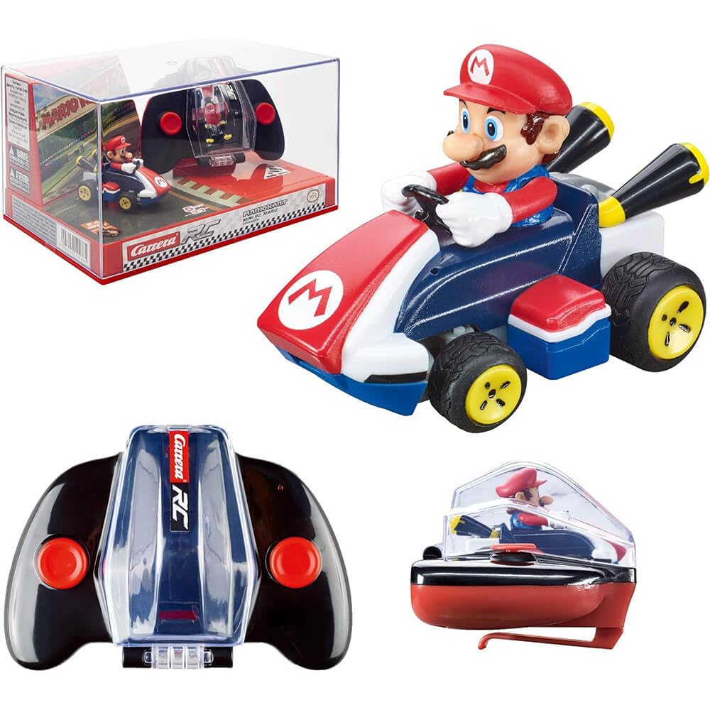 Carrera RC Mario Kart Mini Collectible RC Car – 2.4GHz – 6 Styles - Flex Gamingproduct_type