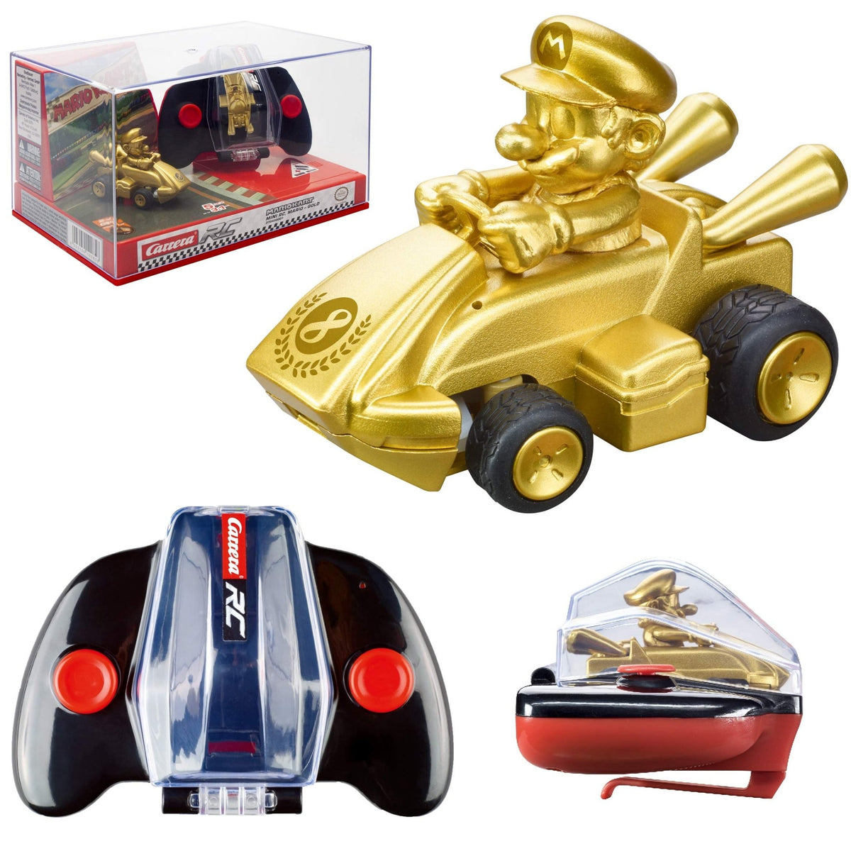 Carrera RC Mario Kart Mini Collectible RC Car – 2.4GHz – 6 Styles - Flex Gamingproduct_type