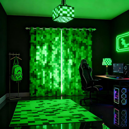 Castle Fairy Gaming Blackout Curtains, 2 Panels – 9 Sizes & 38 Colors - Flex Gamingproduct_type