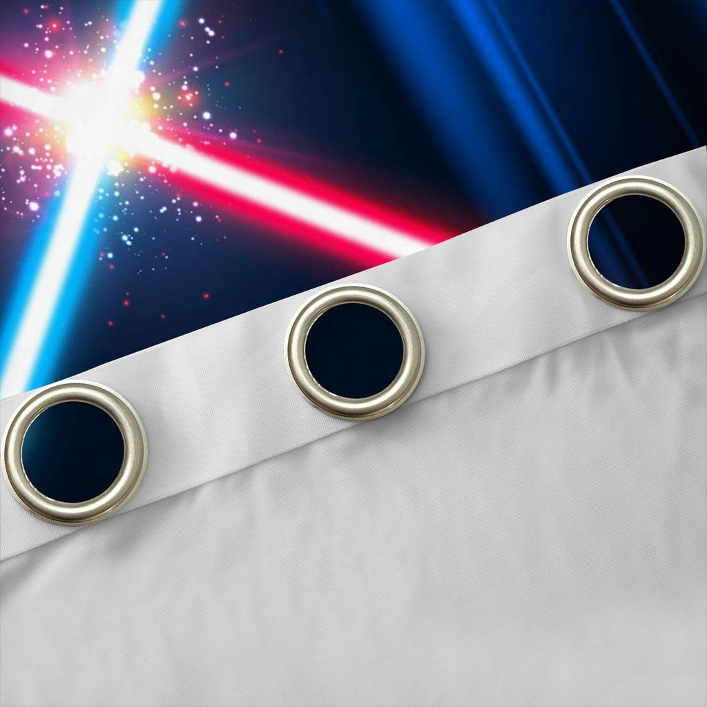 Castle Fairy Lightsaber Blackout Curtains, 2 Panels – 7 Designs & Multiple Sizes - Flex Gamingproduct_type