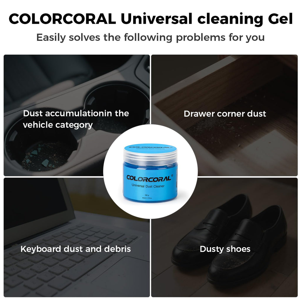ColorCoral Universal Cleaning Gel – 3 Colors - Flex Gamingproduct_type