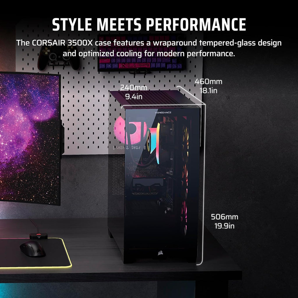 Corsair Vengeance i7500 Gaming PC – Black - Flex Gamingproduct_type