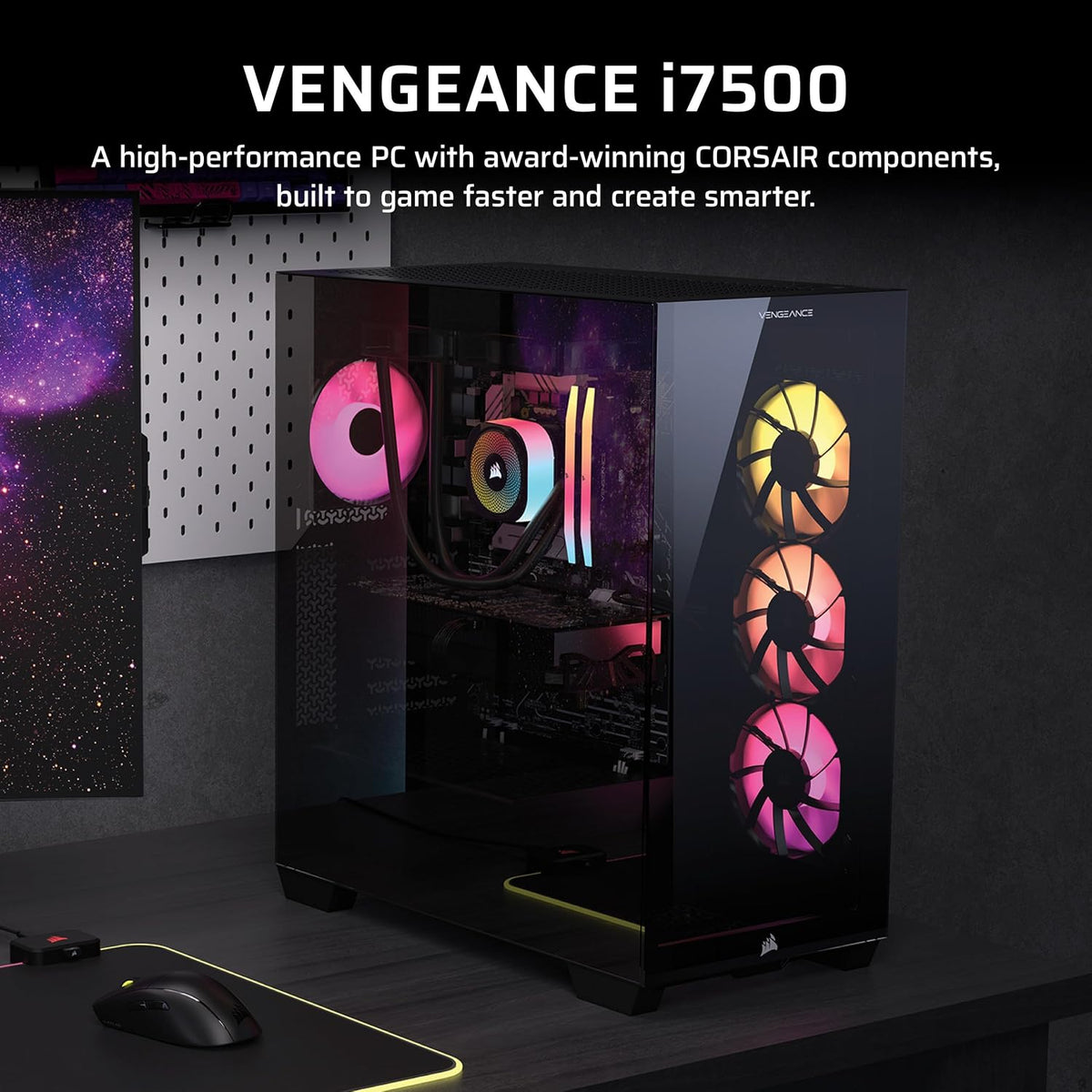Corsair Vengeance i7500 Gaming PC – Black - Flex Gamingproduct_type