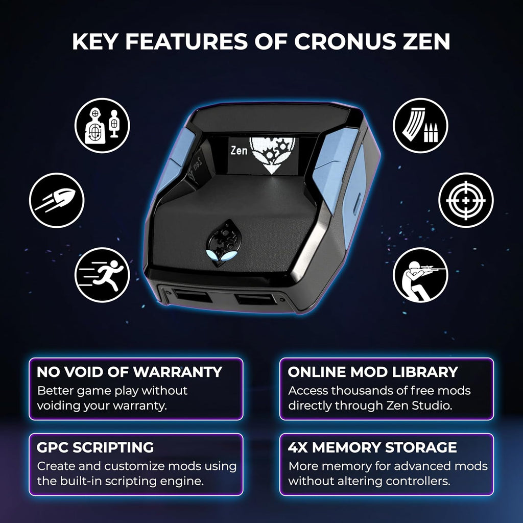 Cronus Zen Controller Adapter for Xbox, PlayStation, Switch & PC - Flex Gamingproduct_type