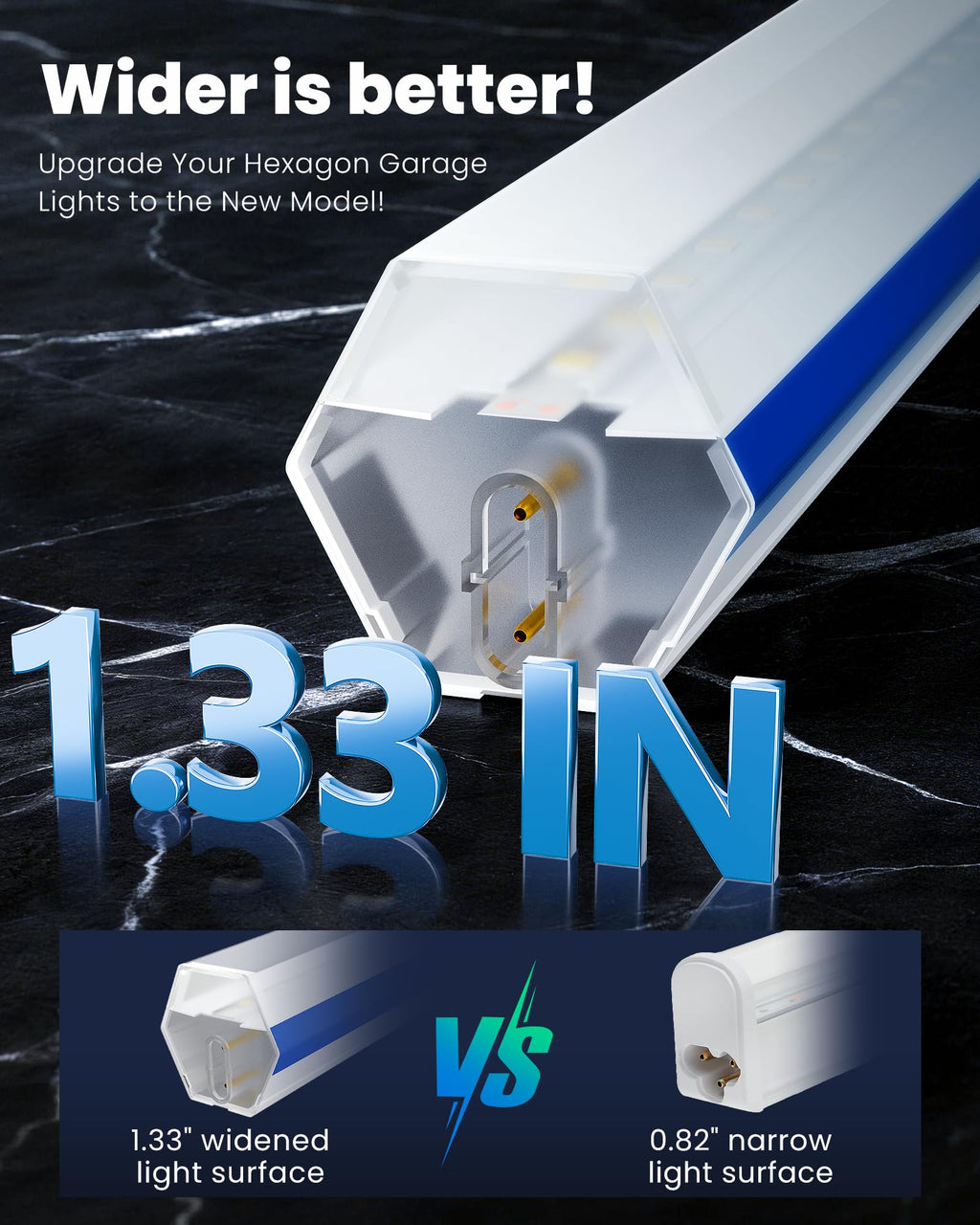 CyanCliff RGB Hexagon LED Panel Lights – 3 Sizes & 4 Colors - Flex Gamingproduct_type