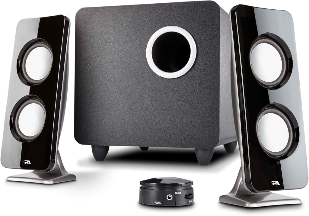 Cyber Acoustics CA-3610 2.1 Multimedia Speaker System with Subwoofer – 2 Sizes - Flex Gamingproduct_type