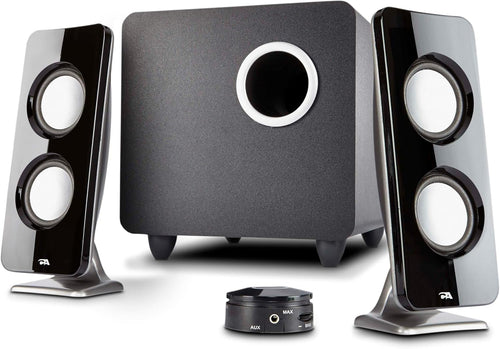 Cyber Acoustics CA-3610 2.1 Multimedia Speaker System with Subwoofer – 2 Sizes - Flex Gamingproduct_type