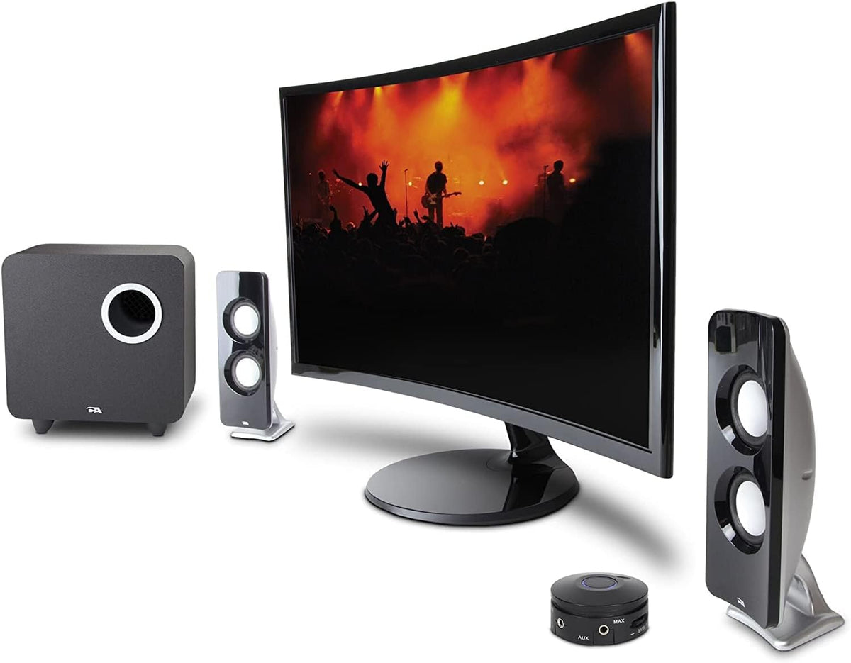 Cyber Acoustics CA-3610 2.1 Multimedia Speaker System with Subwoofer – 2 Sizes - Flex Gamingproduct_type