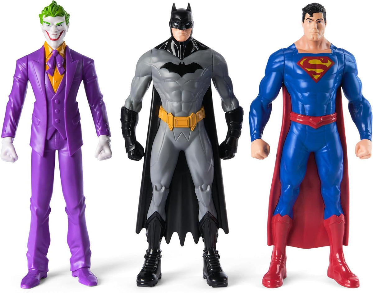 DC Comics Batman, Superman & The Joker Action Figures 3-Pack – 9.5" - Flex Gamingproduct_type