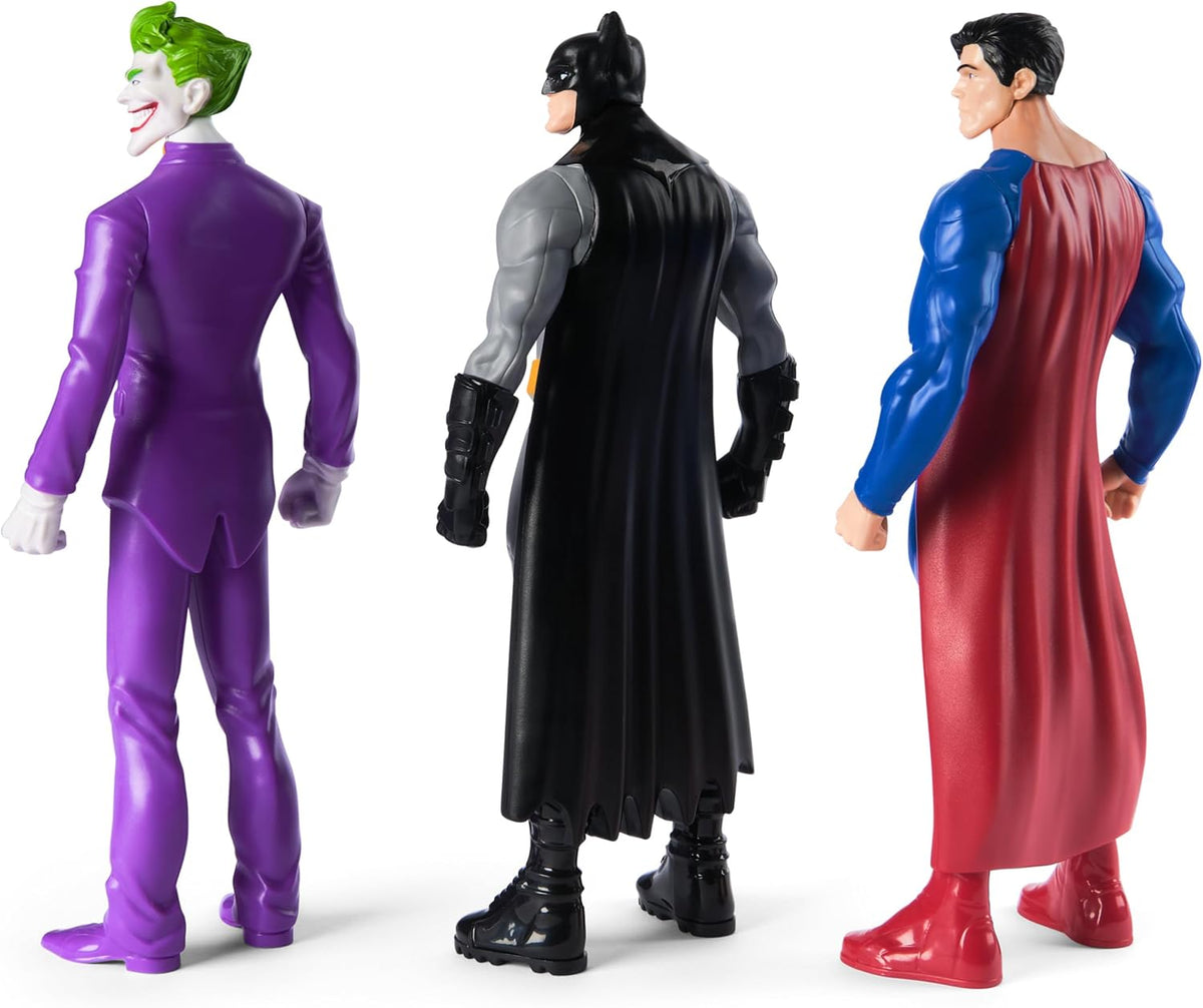 DC Comics Batman, Superman & The Joker Action Figures 3-Pack – 9.5" - Flex Gamingproduct_type