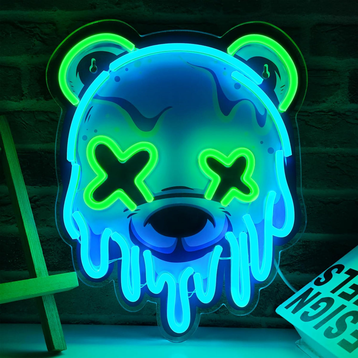Dipomy Ice Bear LED Neon Sign - Flex Gamingproduct_type