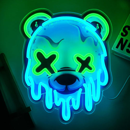 Dipomy Ice Bear LED Neon Sign - Flex Gamingproduct_type