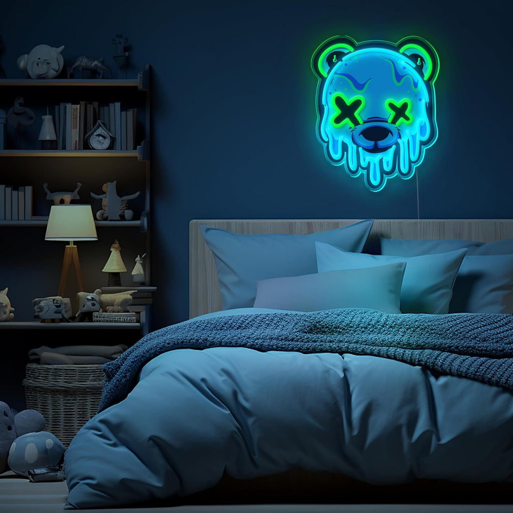 Dipomy Ice Bear LED Neon Sign - Flex Gamingproduct_type