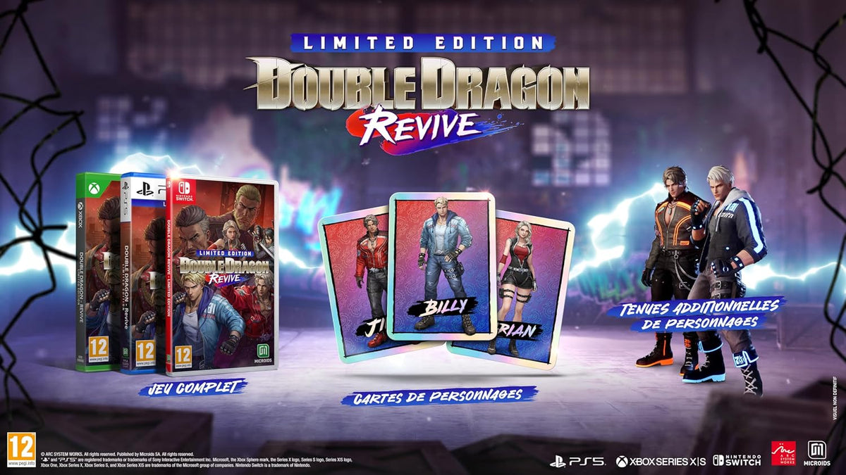 Double Dragon Revive Limited Edition – PS5 - Flex Gamingproduct_type