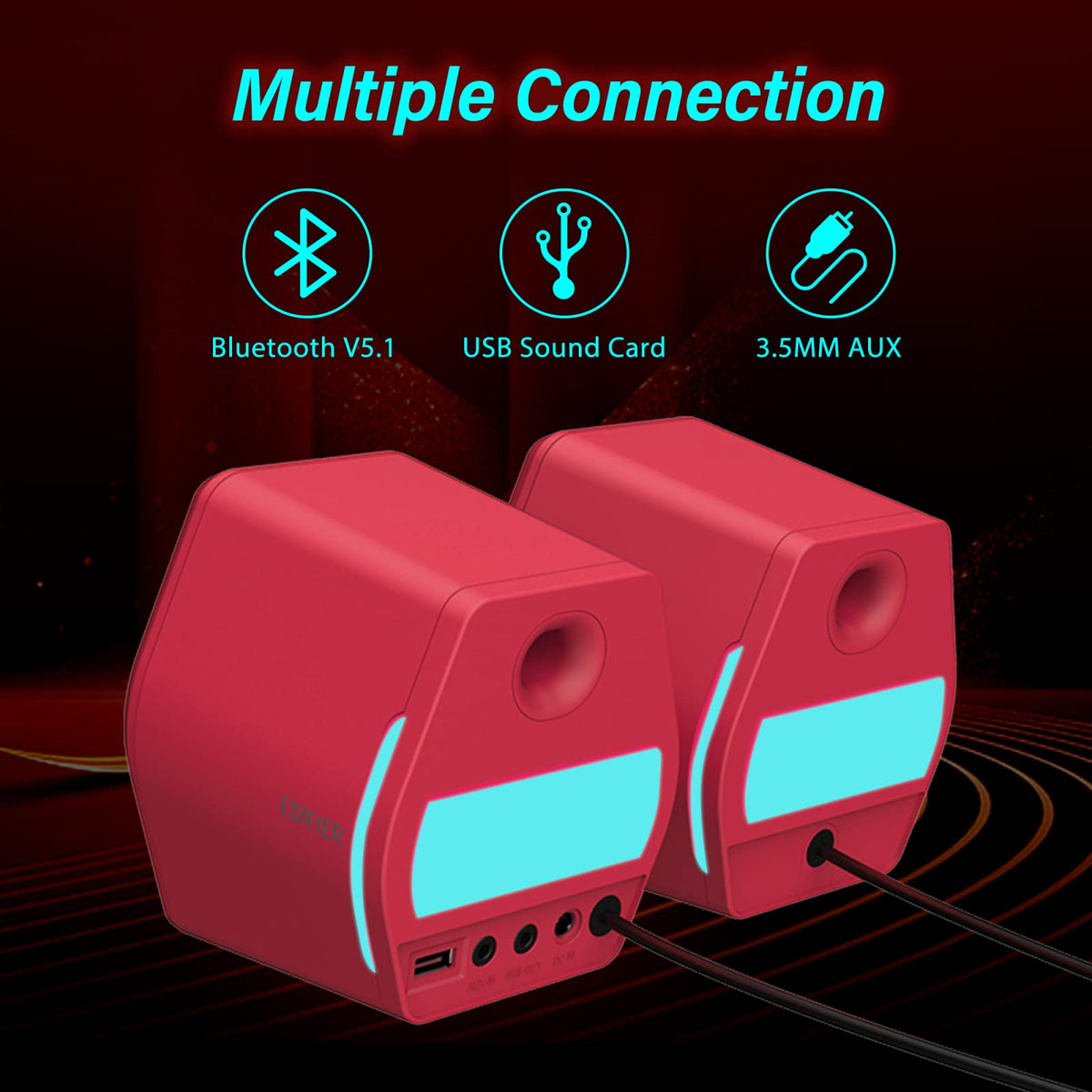 Edifier G2000 32W RGB PC Gaming Speakers – 4 Colors - Flex Gamingproduct_type