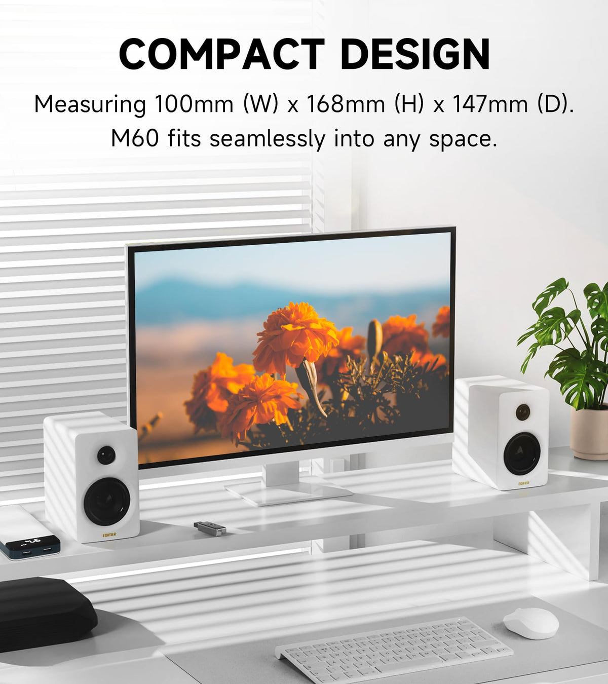 Edifier M60 Desktop Speakers 66W Hi-Res Bluetooth – 3 Colors - Flex Gamingproduct_type