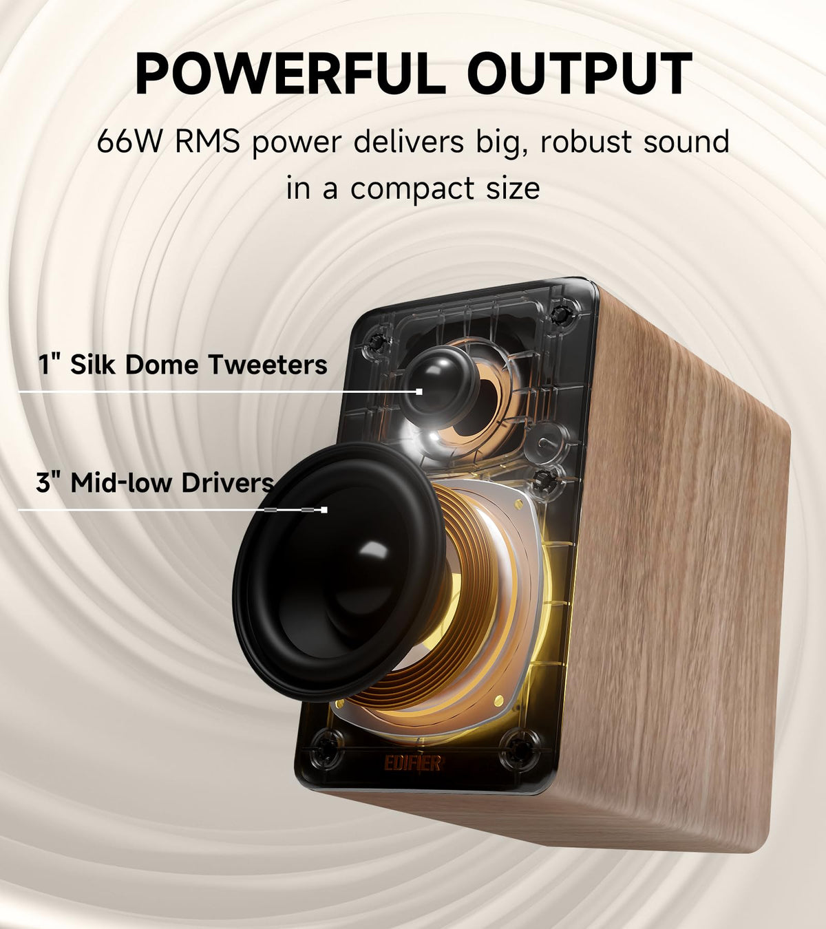 Edifier M60 Desktop Speakers 66W Hi-Res Bluetooth – 3 Colors - Flex Gamingproduct_type