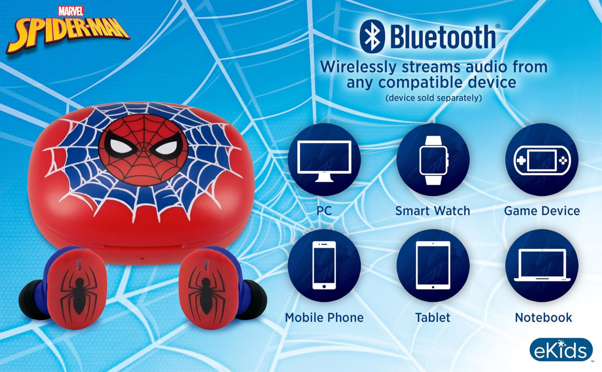 eKids True Wireless Bluetooth Earbuds with Charging Case – 8 Designs - Flex Gamingproduct_type