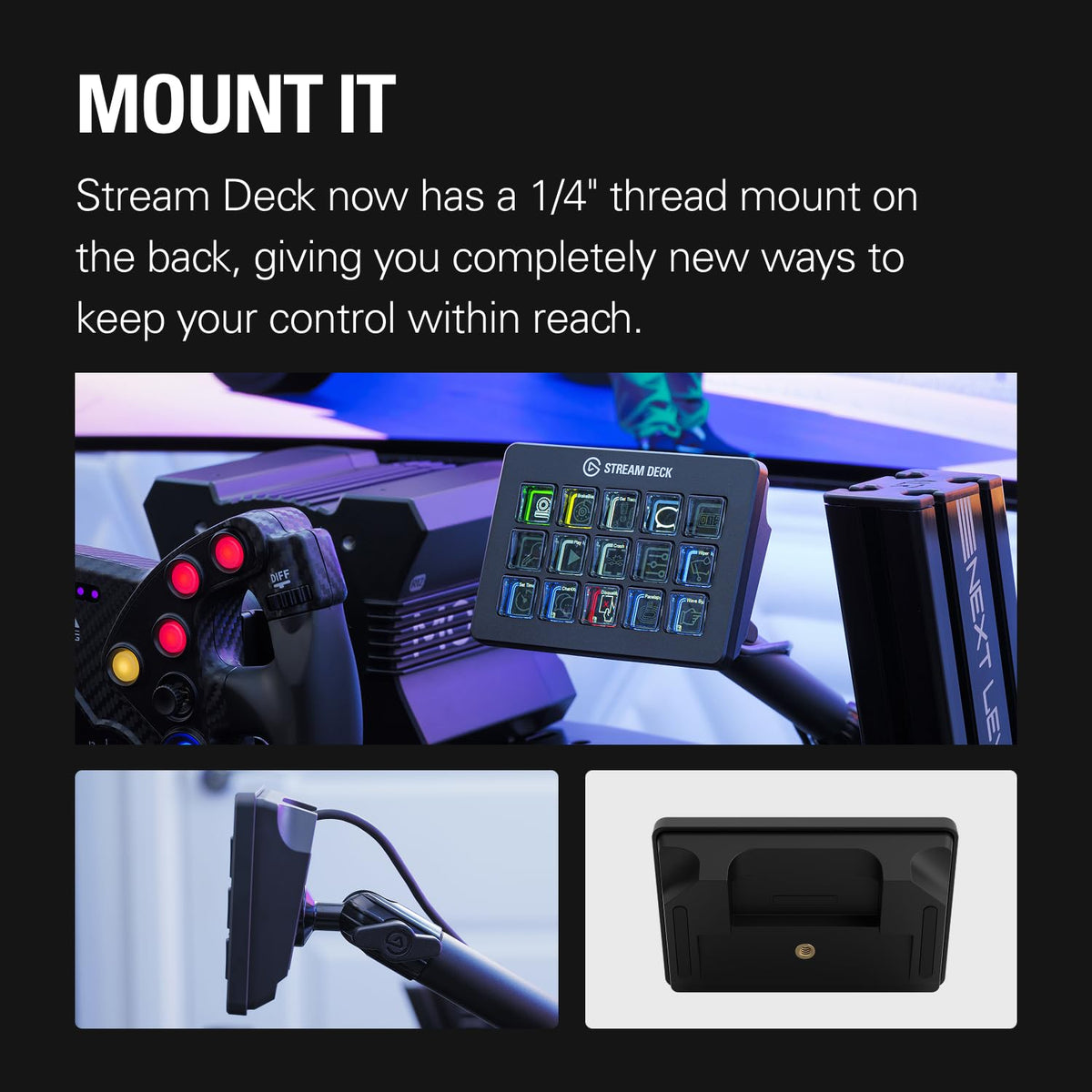 Elgato Stream Deck MK.2 Studio Controller – 3 Styles - Flex Gamingproduct_type