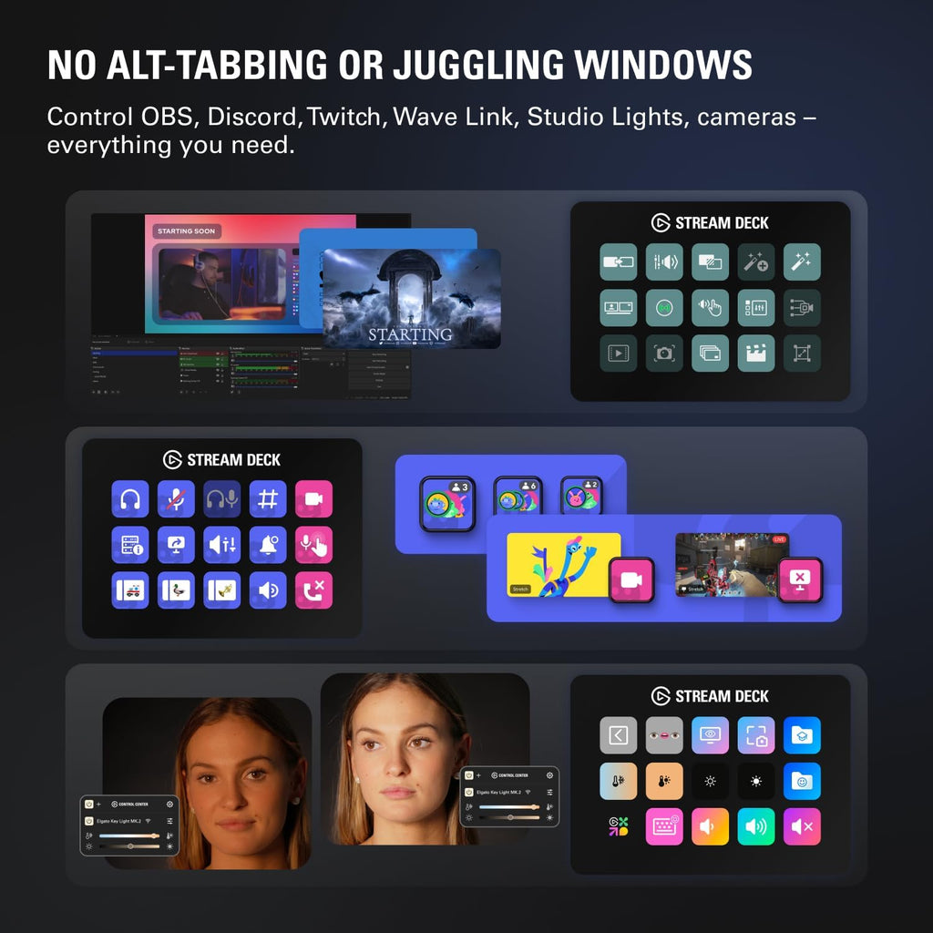 Elgato Stream Deck MK.2 Studio Controller – 3 Styles - Flex Gamingproduct_type