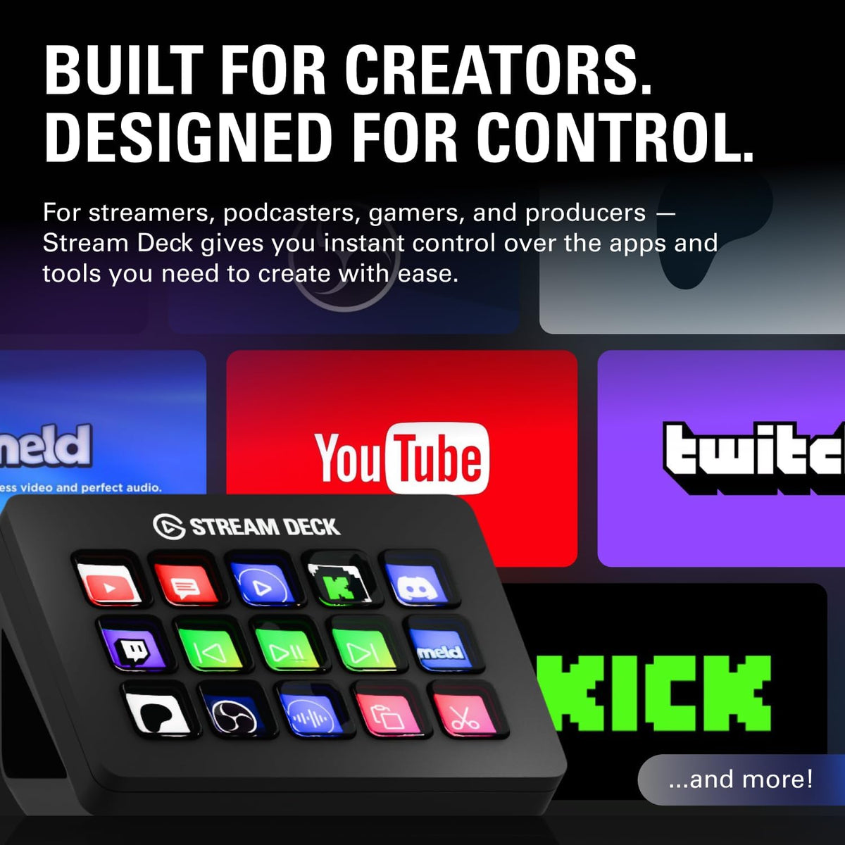 Elgato Stream Deck MK.2 Studio Controller – 3 Styles - Flex Gamingproduct_type