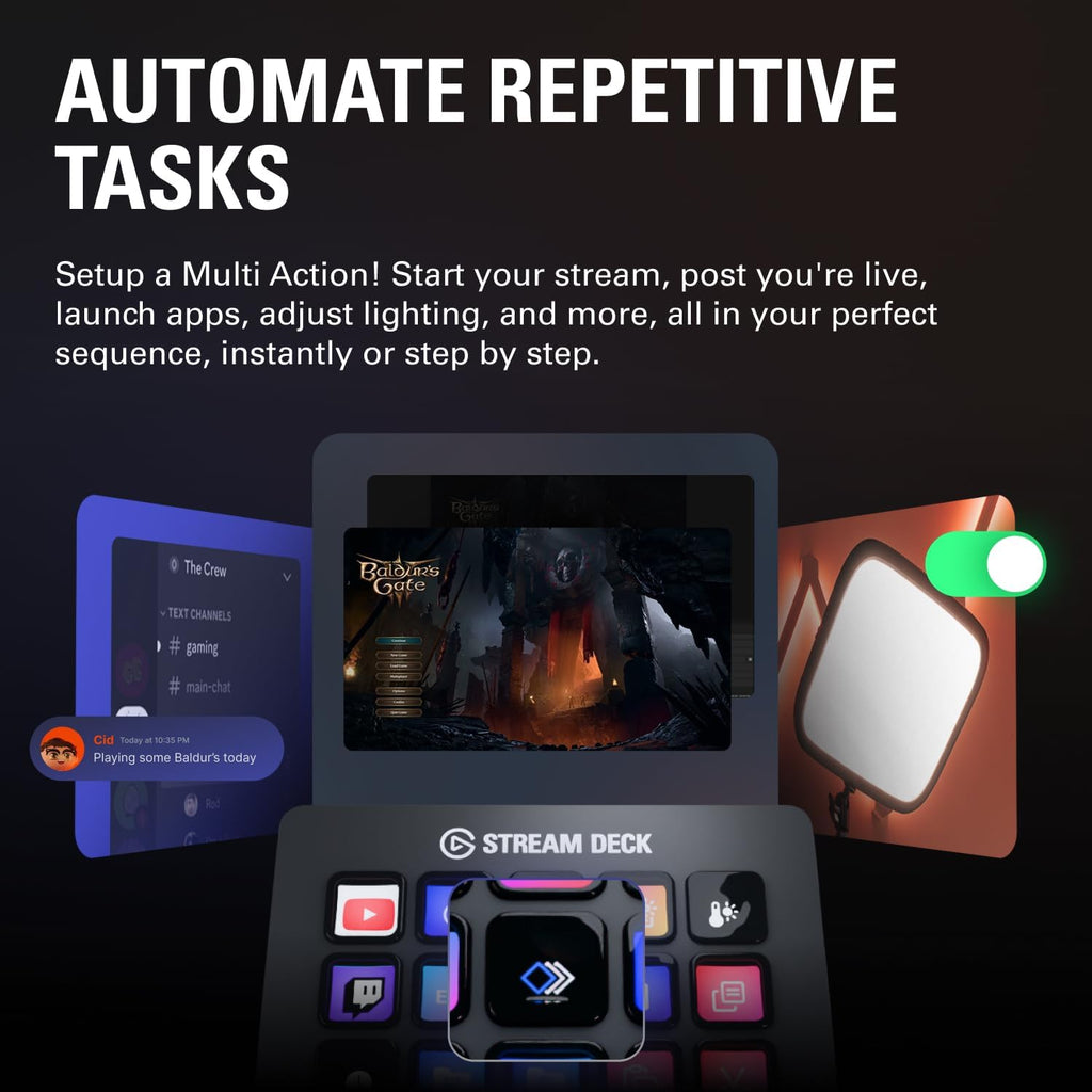 Elgato Stream Deck MK.2 Studio Controller – 3 Styles - Flex Gamingproduct_type