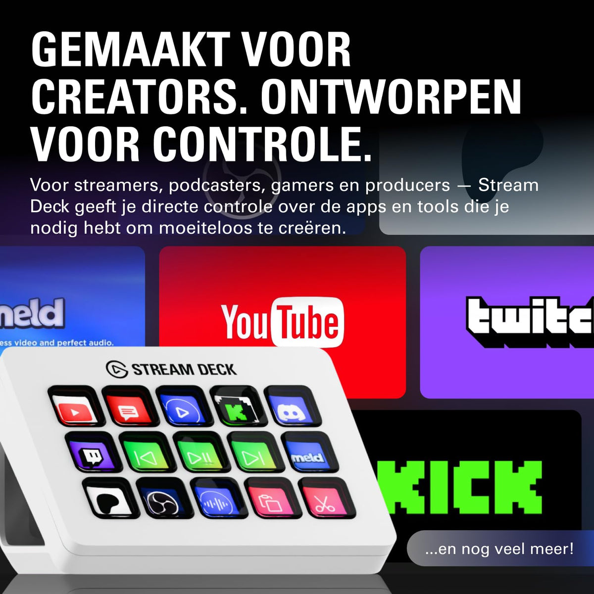 Elgato Stream Deck MK.2 Studio Controller – 3 Styles - Flex Gamingproduct_type