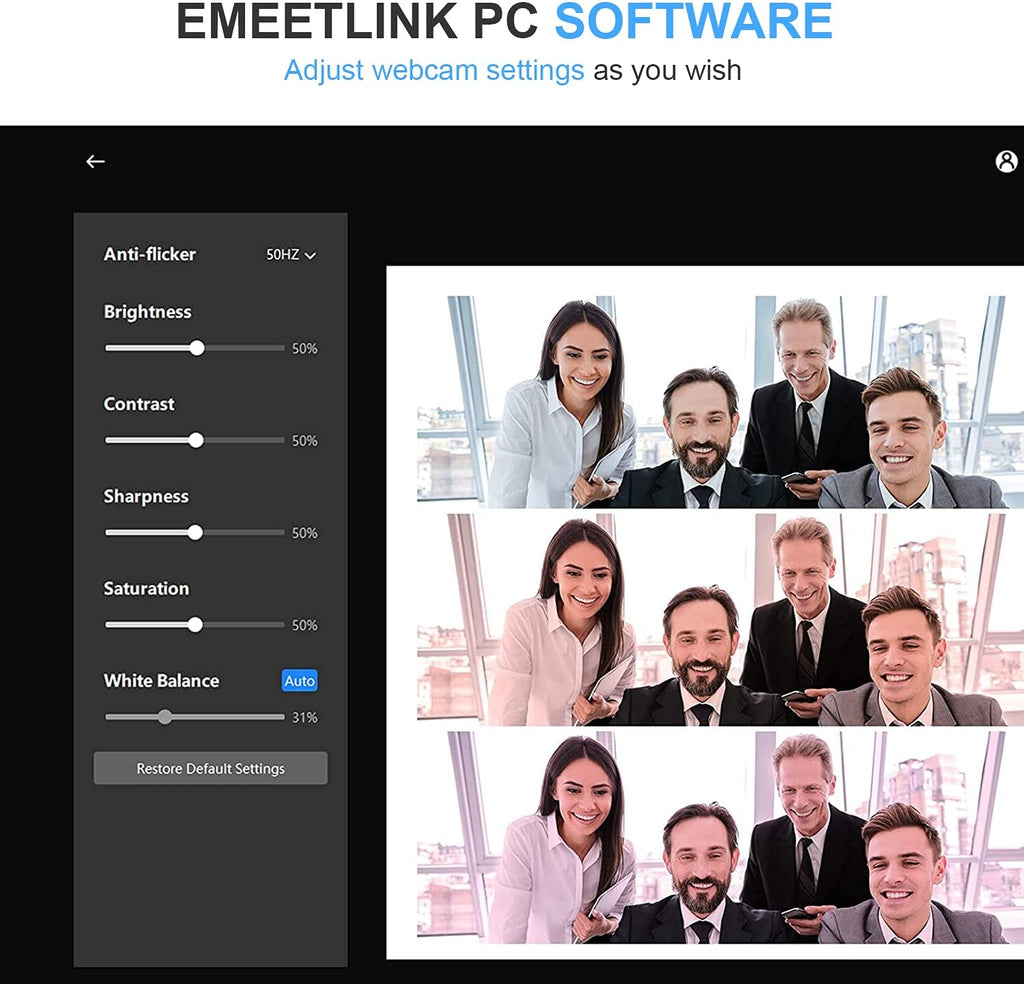 EMEET C960 1080P Webcam with Dual Mics – 3 Styles - Flex Gamingproduct_type