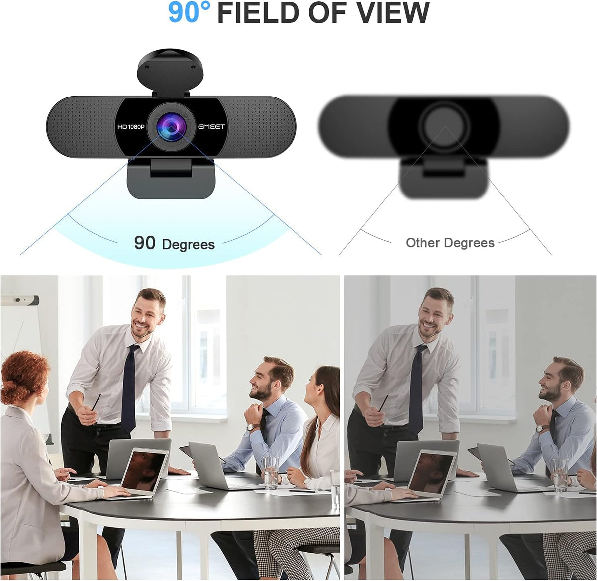 EMEET C960 1080P Webcam with Dual Mics – 3 Styles - Flex Gamingproduct_type