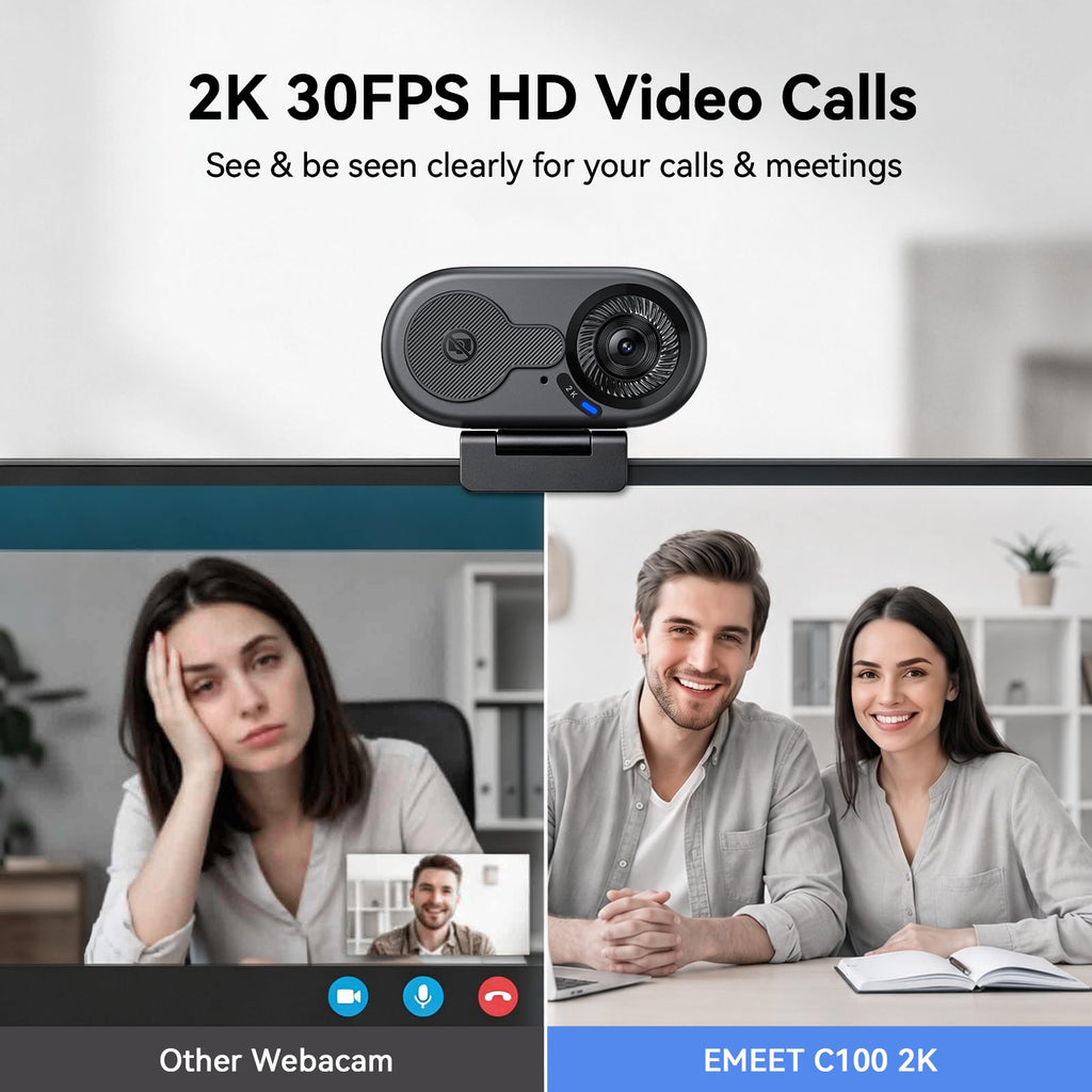 EMEET C960 1080P Webcam with Dual Mics – 3 Styles - Flex Gamingproduct_type