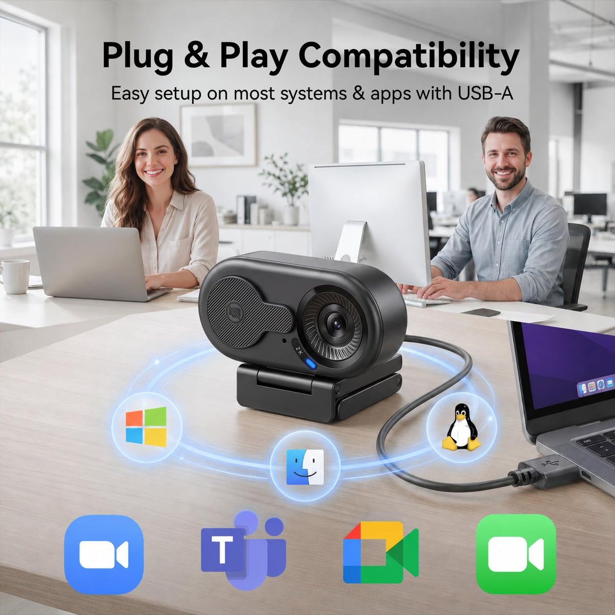 EMEET C960 1080P Webcam with Dual Mics – 3 Styles - Flex Gamingproduct_type