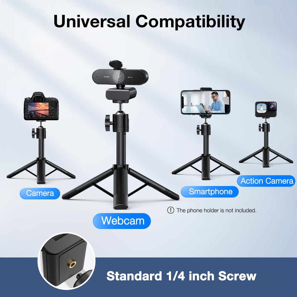 EMEET NOVA 4K Webcam PDAF Autofocus Dual Mics – 4 Styles - Flex Gamingproduct_type