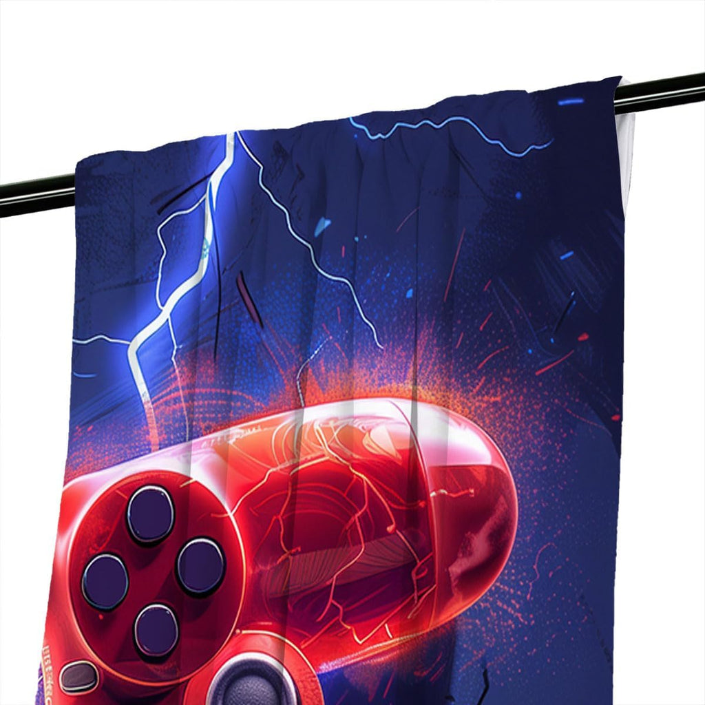 Fangpamz Modern Gamer Blackout Curtains, 2 Panels – 6 Sizes - Flex Gamingproduct_type