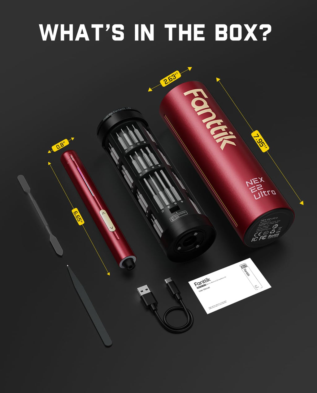 Fanttik E2 Ultra Precision Electric Screwdriver – 3 Colors - Flex Gamingproduct_type