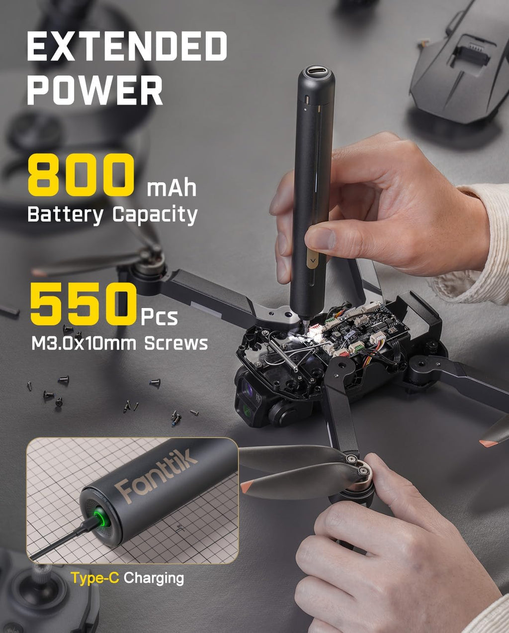 Fanttik E2 Ultra Precision Electric Screwdriver – 3 Colors - Flex Gamingproduct_type