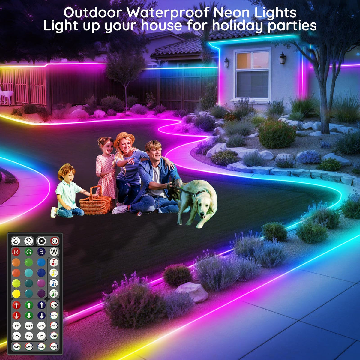 FBZ RGB Neon LED Rope Light – 5 Sizes - Flex Gamingproduct_type