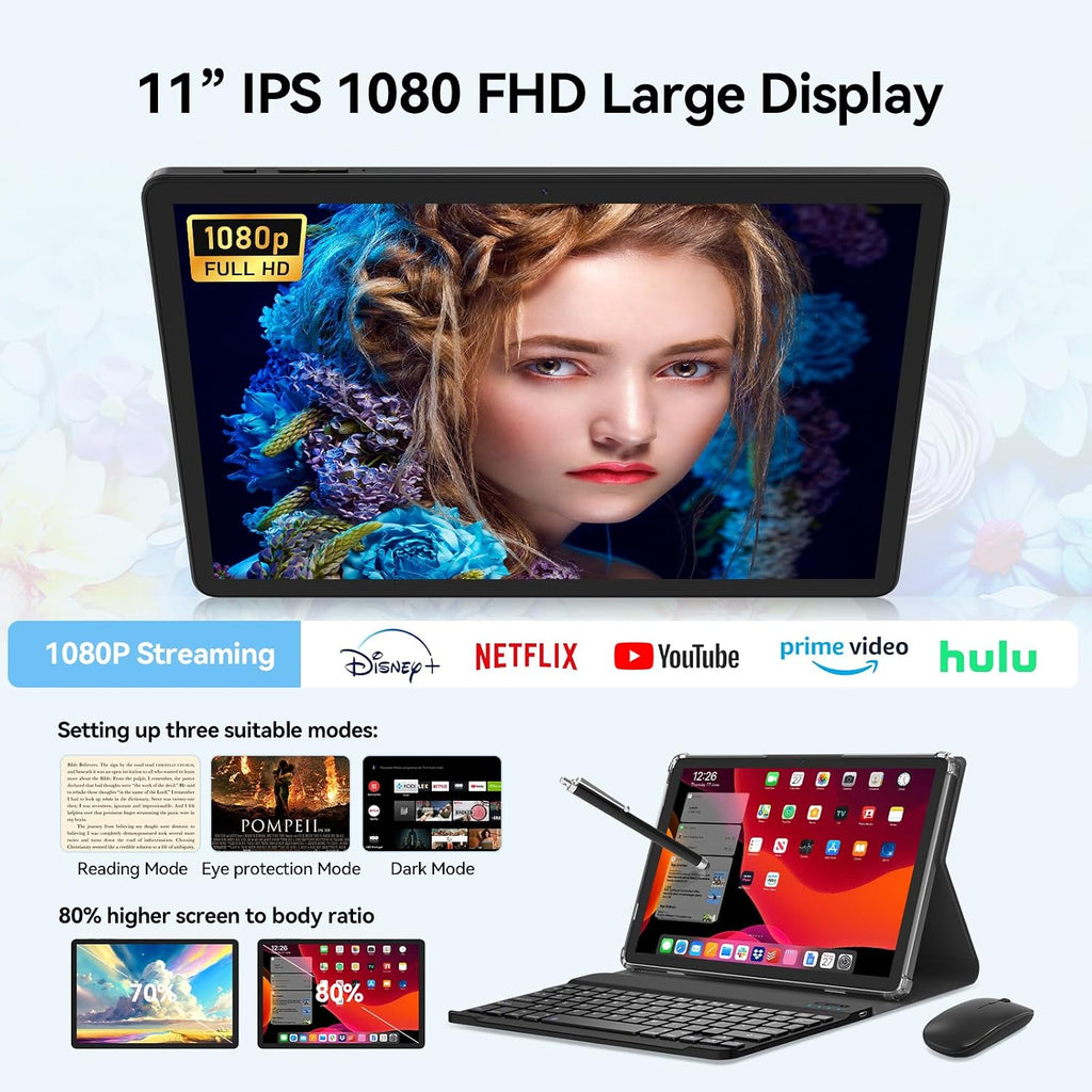 FEONAL 11-Inch Android 16 Tablet – 2 Colors - Flex Gamingproduct_type#