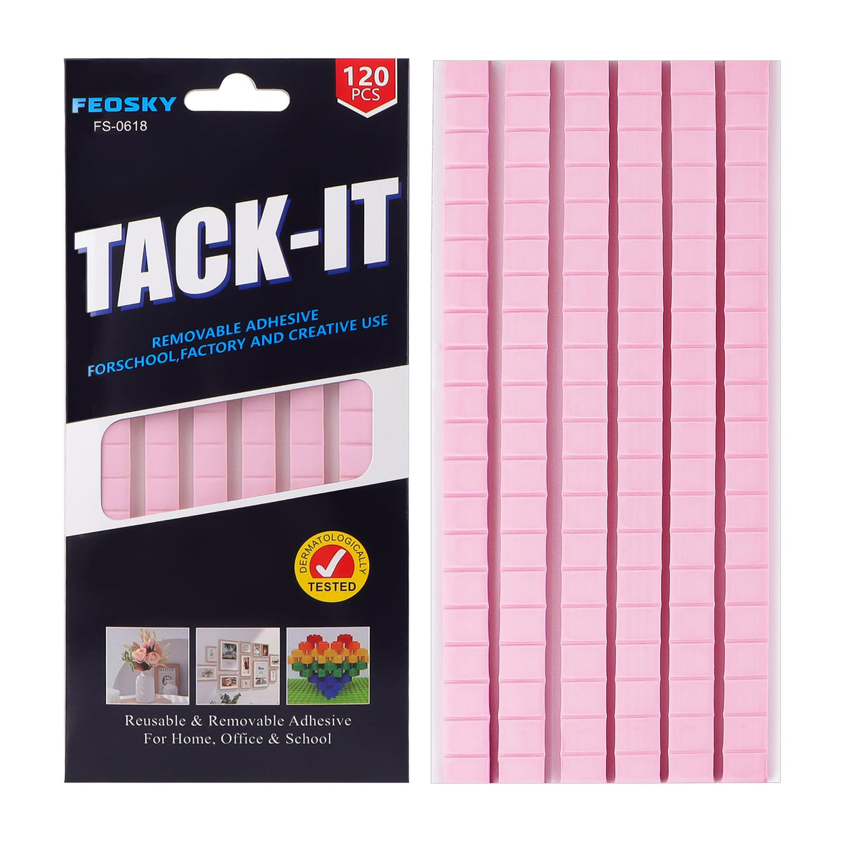 Feosky Removable Poster Putty – 8 Colors & 3 Pack Sizes - Flex Gamingproduct_type