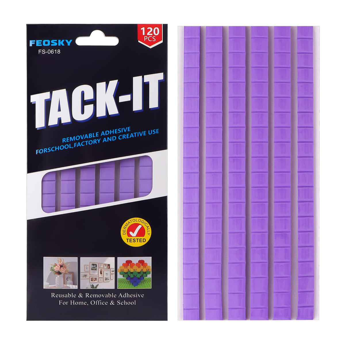 Feosky Removable Poster Putty – 8 Colors & 3 Pack Sizes - Flex Gamingproduct_type