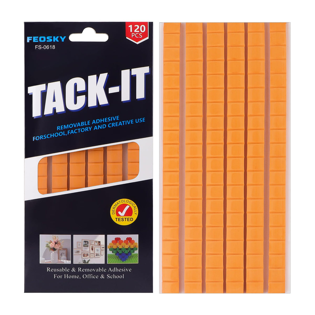 Feosky Removable Poster Putty – 8 Colors & 3 Pack Sizes - Flex Gamingproduct_type