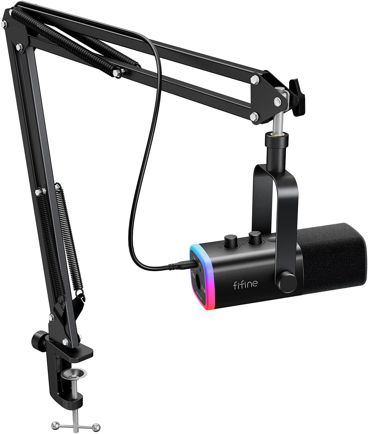 FIFINE AmpliGame AM8T XLR/USB Gaming Microphone Kit – 3 Colors - Flex Gamingproduct_type